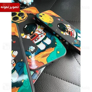 قاب فانتزی سامسونگ Samsung Galaxy A72 / A72 5G طرح فضانورد دارای بند - تصویر 2