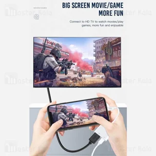 تبدیل لایتنینگ اتصال همزمان شارژر و HDMI ایکس او XO HUB005 - تصویر 7