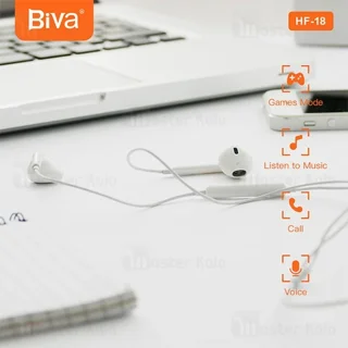 هندزفری سیمی Type-c بیوا Biva HF-18 - تصویر 5