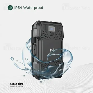پاوربانک خورشیدی 20000 گرین لاین Green Lion Solar 5 Panel PD20W GL-PX27 GNSOL5PN20BK توان - تصویر 4