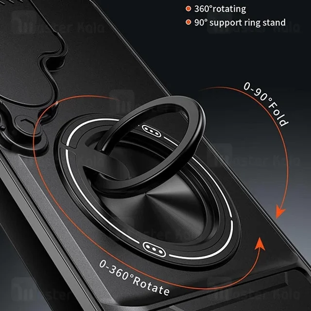 قاب ضد ضربه مگنتی Samsung Galaxy S22 ULTRA Magnetic Multifunctional Case دارای محافظ - تصویر 6