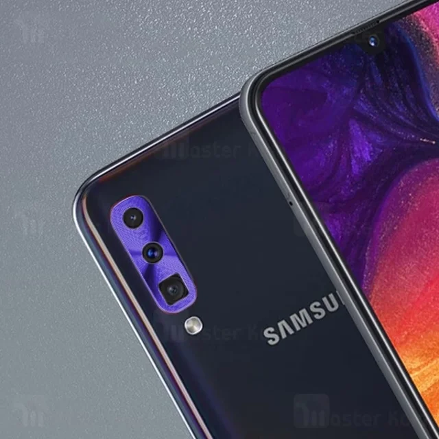 محافظ لنز فلزی دوربین موبایل سامسونگ Samsung Galaxy A50 / A70 Alloy Lens Cap - تصویر 4