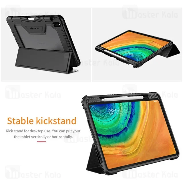 کیف چرمی هوشمند نیلکین Huawei MatePad Pro Nillkin Bumper Leather - تصویر 3