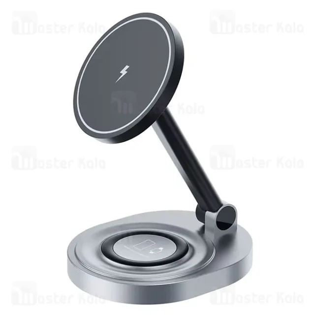 استند و شارژر وایرلس چندکاره مگنتی کوتتسی Coteetci BS-001 با امکان شارژ اپل واچ - تصویر 2
