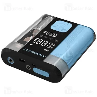 پاوربانک 12000 و کمپرسور باد و جامپ استارتر خودرو پاورولوژی Powerology PPBCHA96 - تصویر 2