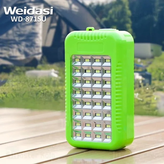 چراغ اضطراری شارژی ویداسی Weidasi WD-871SU - تصویر 2