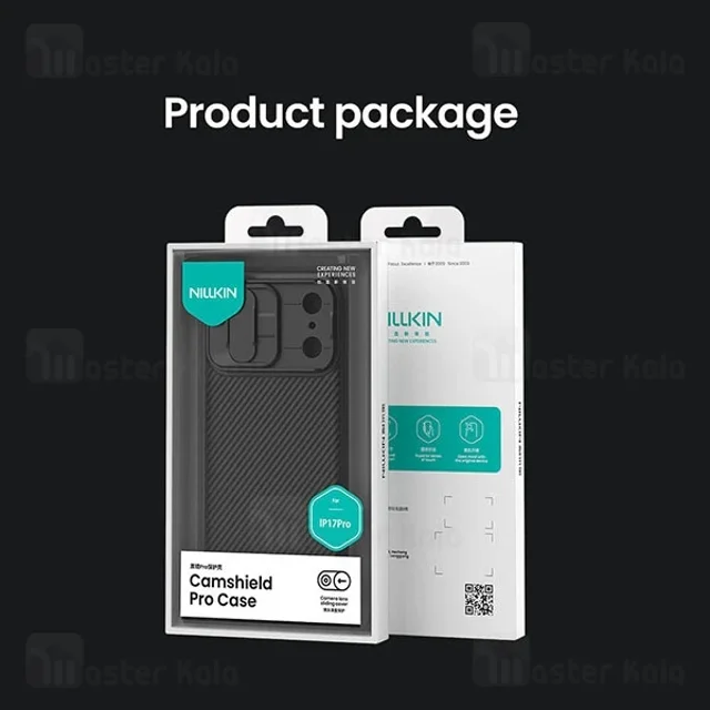 قاب محافظ iPhone 17 Pro Max Nillkin CamShield Pro Case دارای محافظ دوربین - تصویر 6