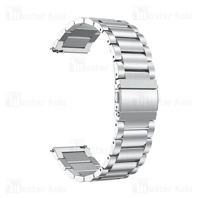 بند فلزی ساعت هوشمند شیائومی Xiaomi Amazfit GTS / GTS 2 / GTS 2e Wrist Metal Strap - تصویر 3