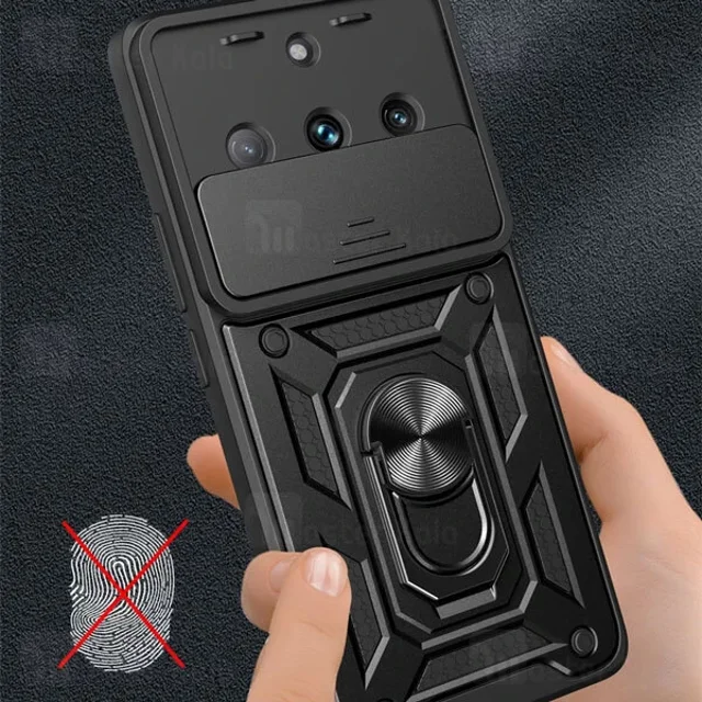 گارد محافظ ضد ضربه انگشتی Realme 11 SHUNIJA Case دارای محافظ دوربین - تصویر 4