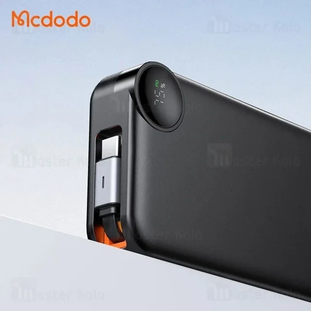 پاوربانک 10000 مک دودو Mcdodo Freego MC-3870 توان 30 وات همراه با کابل متصل - تصویر 3