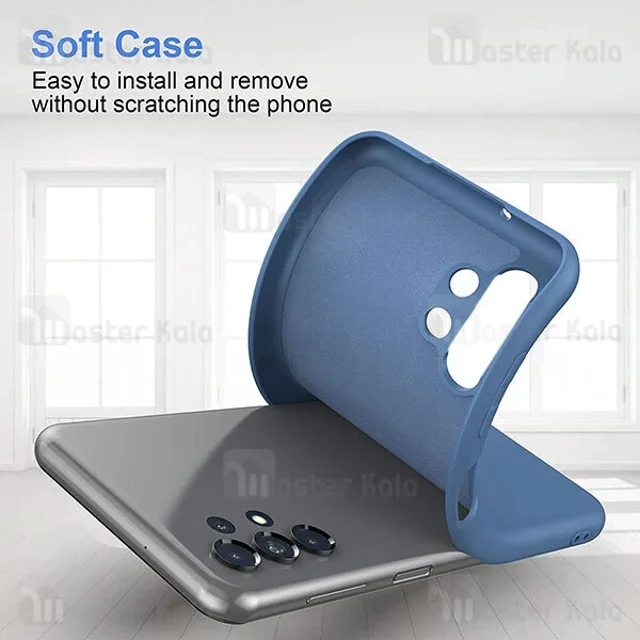قاب سیلیکونی سامسونگ Samsung Galaxy A13 4G Silicone TPU Case - تصویر 3