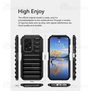 قاب پافر ضد ضربه آنر Honor 200 Lite TPU Capsule Shockproof - تصویر 4