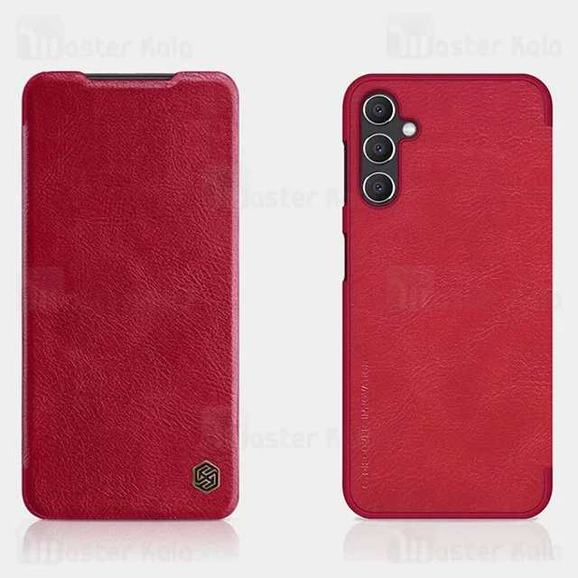 کیف چرمی نیلکین سامسونگ Samsung Galaxy A14 5G Nillkin Qin Leather Case - تصویر 2
