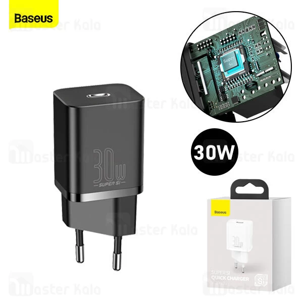 شارژر دیواری بیسوس Baseus Super Si 1C CCCJG30CE CCSUP-J01 EU توان 30 وات