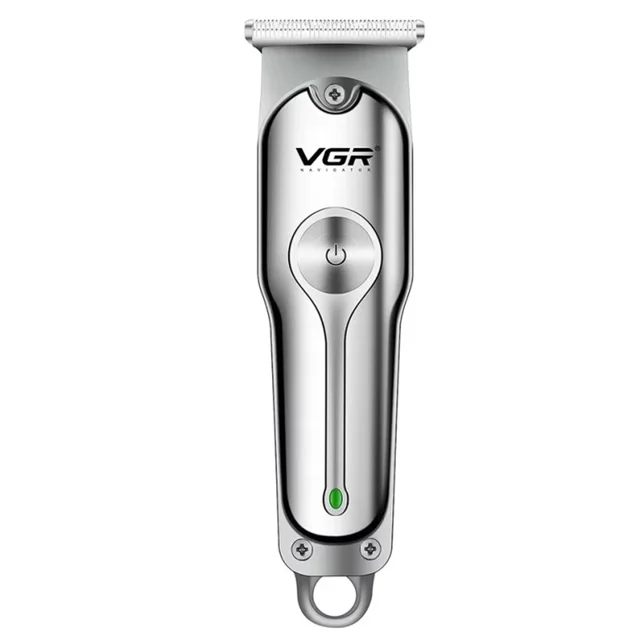 ماشین اصلاح موی سر و صورت وی جی ار مدل PROFESSIONAL V_071 با تیغه استیل ضد زنگ، باتری - تصویر 4