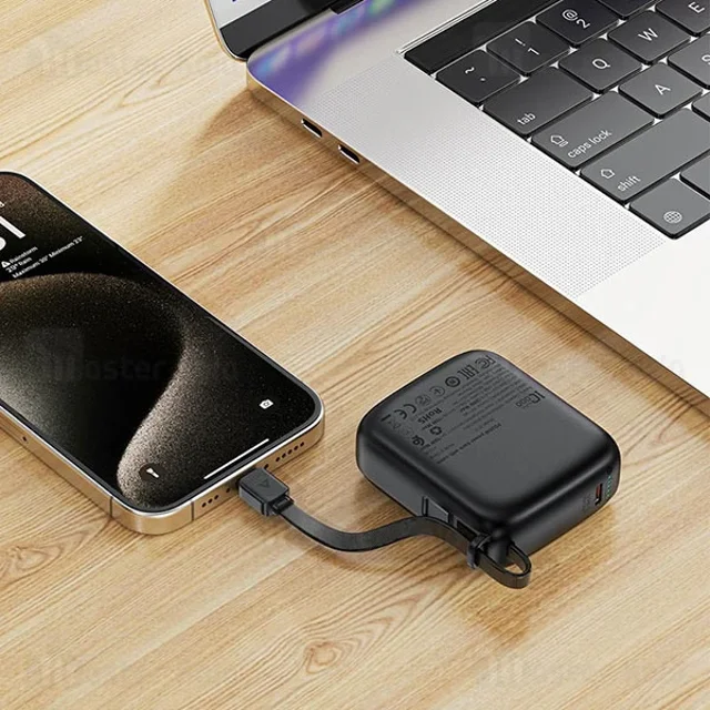 پاوربانک 10000 ایس فست ACEFAST M15 توان 20 وات همراه با کابل متصل - تصویر 6