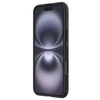 قاب نیلکینن مشکی مدل Super Frosted Shield آیفون 16 - تصویر 3