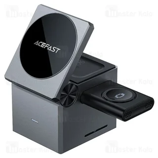 استند و شارژر وایرلس چند کاره مگ سیف ایس فست ACEFAST E18 با قابلیت شارژ اپل واچ - تصویر 3