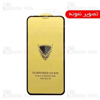 محافظ صفحه شیشه ای تمام صفحه تمام چسب OG نوکیا Nokia 2.2 OG 2.5D Gold Armor Glass - تصویر 2