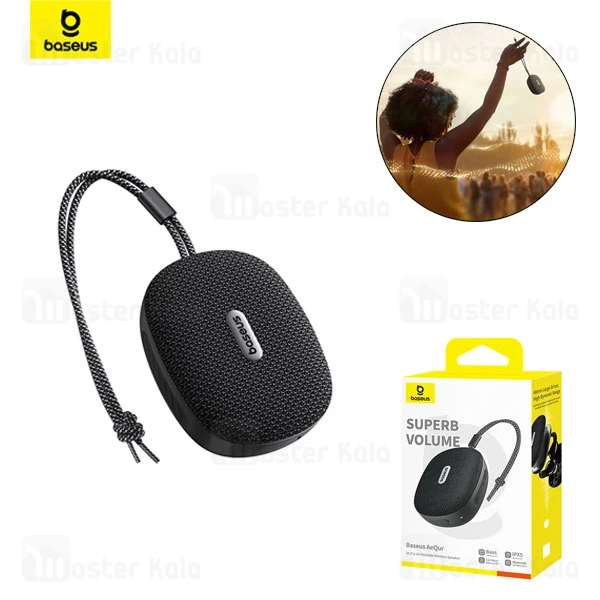 اسپیکر بلوتوث بیسوس Baseus AeQur 35 Pro Air Portable A20077600127-00 توان 5 وات