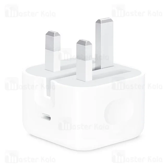 شارژر دیواری اصلی اپل Apple A2344 MUVT3B/A Charger توان 20 وات - تصویر 2