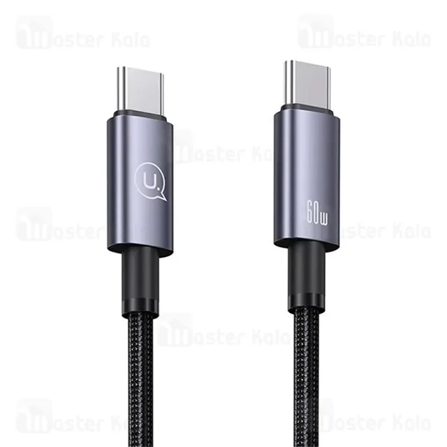 کابل Type C به Type C یوسمز Usams SJ661 طول 1.2 متر توان 60 وات - تصویر 3