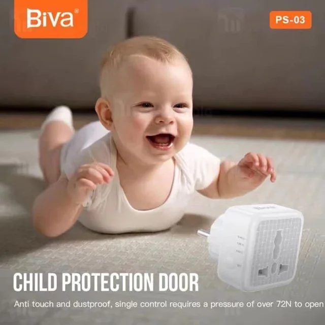 مبدل برق تایمر دار بیوا Biva PS-03 - تصویر 5