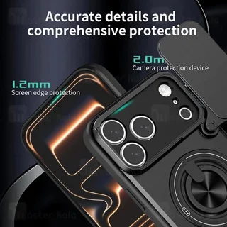 قاب ضد ضربه مگنتی Apple iPhone 17 Pro Max Magnetic Multifunctional Case دارای محافظ دوربین - تصویر 4