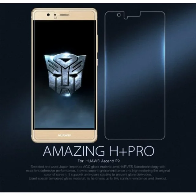 محافظ صفحه نمایش شیشه ای نیلکین H+ Pro Glass Huawei P9 - تصویر 2