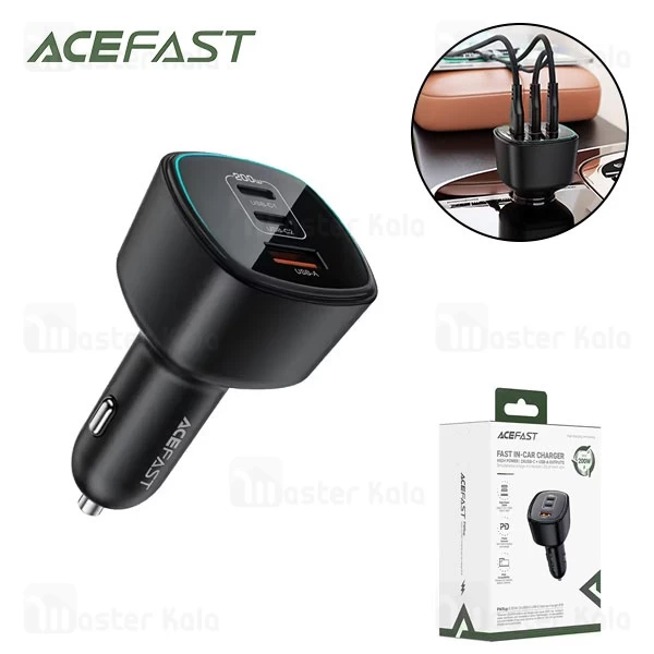 شارژر فندکی ایس فست ACEFAST B18 200W Fast Charger توان 200 وات