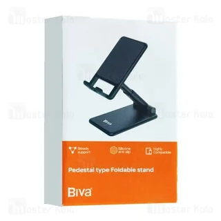 هولدر و پایه نگهدارنده رومیزی بیوا Biva BH-38 Pedestal Type Foldable Stand مناسب گوشی - تصویر 3