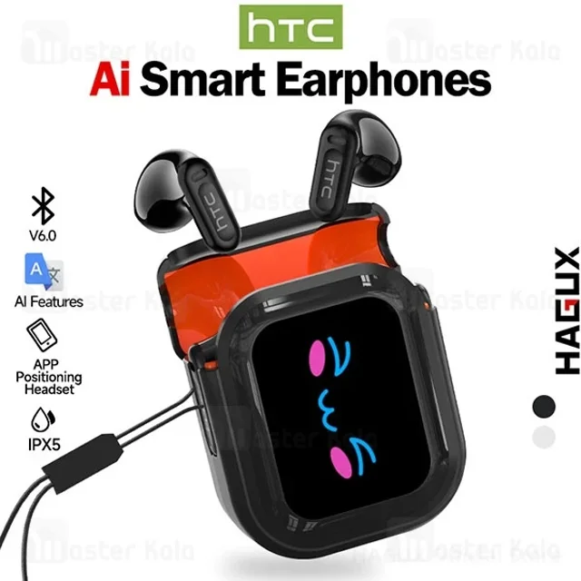 هندزفری بلوتوث اچ تی سی HTC NE20 با صفحه نمایش لمسی - تصویر 4
