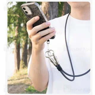 کابل Type-C به Type-C بیوا Biva C-36CC Zinc Alloy Lanyard Data Cable طول 1.2 متر توان 60 - تصویر 5
