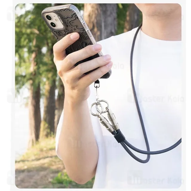 کابل Type-C به Type-C بیوا Biva C-36CC Zinc Alloy Lanyard Data Cable طول 1.2 متر توان 60 - تصویر 5