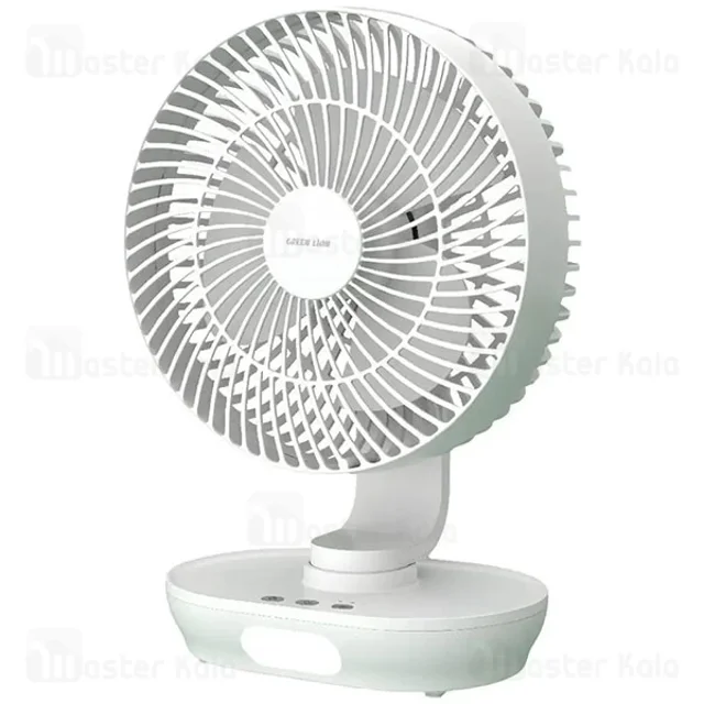 پنکه رومیزی شارژی گرین لاین Green Lion 8 DeskTop Fan GN8INDSKFWH - تصویر 2