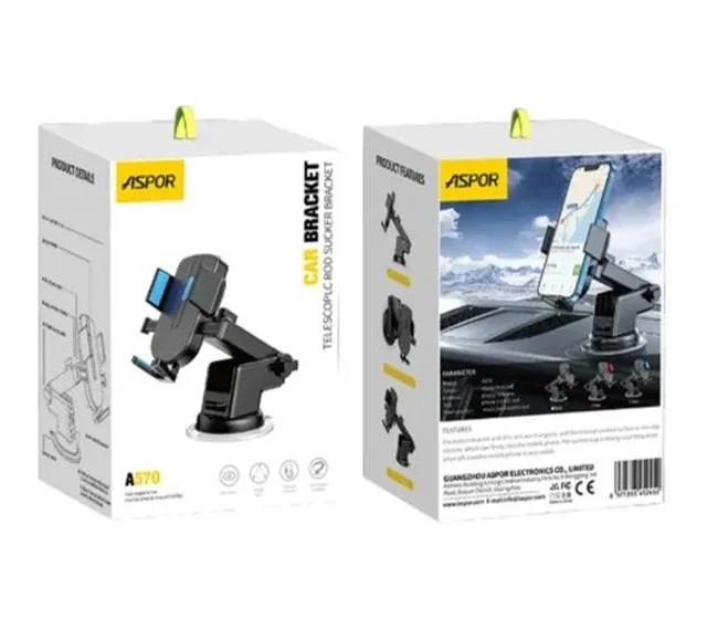 پایه نگهدارنده گوشی موبایل آسپور مدل A570 - تصویر 3