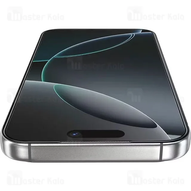 گلس تمام صفحه تمام چسب آیفون گرین لاین Apple iPhone 17 / 16 Pro Green Lion 9H Steve - تصویر 3