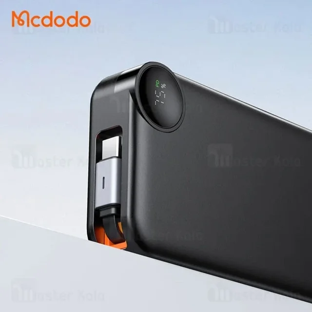 پاوربانک 10000 مک دودو Mcdodo Freego MC-3860 توان 22.5 وات همراه با کابل متصل - تصویر 3