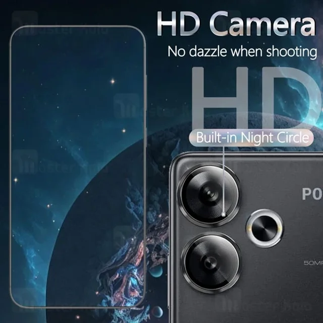 محافظ لنز فلزی دوربین شیائومی Xiaomi Poco F6 / Redmi Turbo 3 Lens Shield - تصویر 5