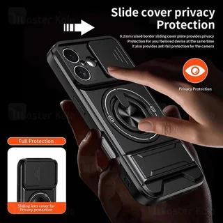 قاب ضد ضربه مگنتی Apple iPhone 16 Magnetic Multifunctional Case دارای محافظ دوربین - تصویر 4