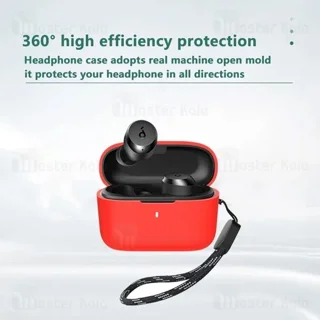 کاور محافظ سیلیکونی هندزفری انکر Anker A20i soundcore دارای بند آویز - تصویر 4