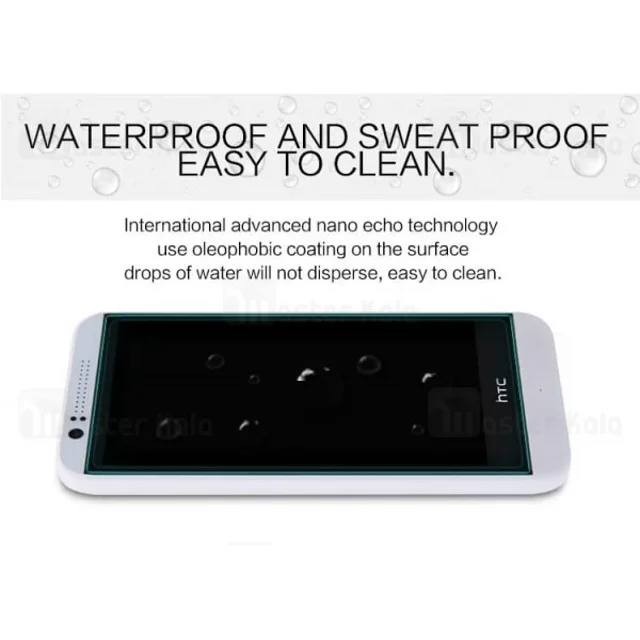 محافظ صفحه نمایش شیشه ای نیلکین اچ تی سی HTC Desire 510 Nillkin H Glass - تصویر 8
