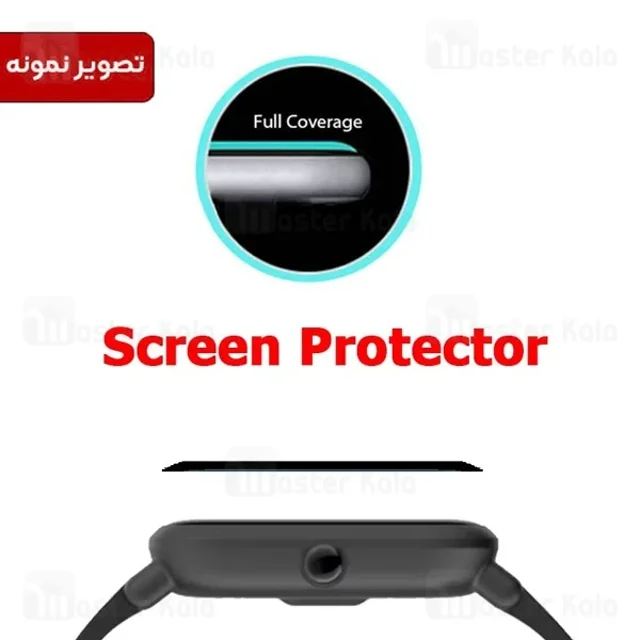 محافظ صفحه ساعت هوشمند شیائومی QCY GS PMMA TPU Screen Protector - تصویر 4