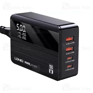 هاب شارژر 4 پورت الدینیو LDNIO A4809C توان 100 وات - تصویر 2