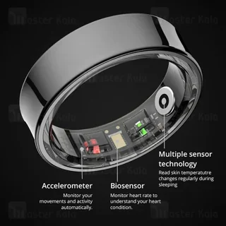 حلقه هوشمند بیوا Biva Smart Ring R09 plus دارای کیس شارژ - تصویر 8