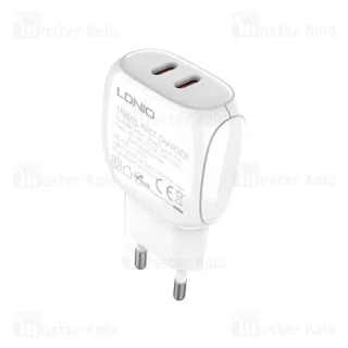 شارژر دیواری الدینیو LDNIO Q233 توان 30 وات همراه با کابل - تصویر 2