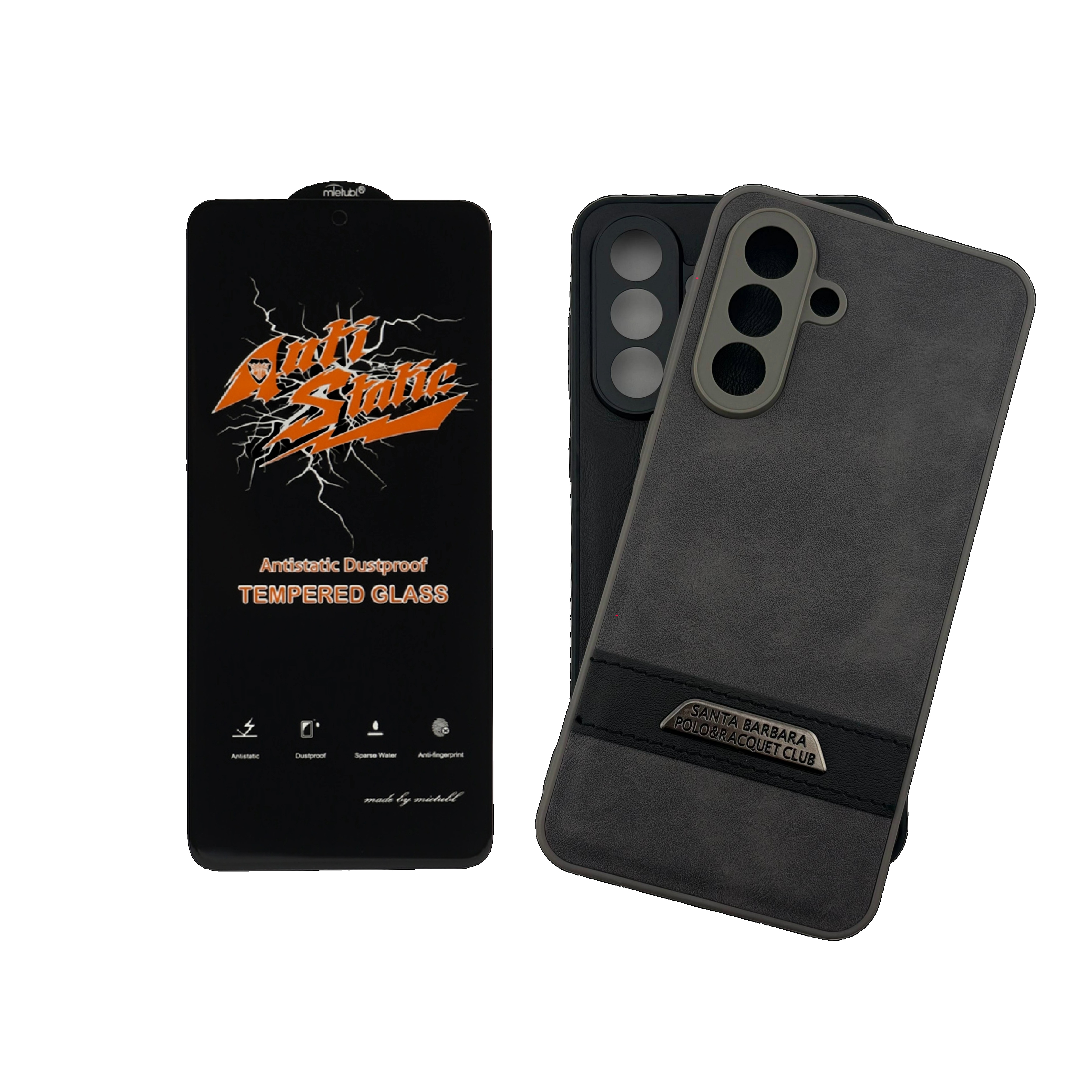 قاب چرمی سامسونگ گلکسی A56 به همراه گلس رایگان