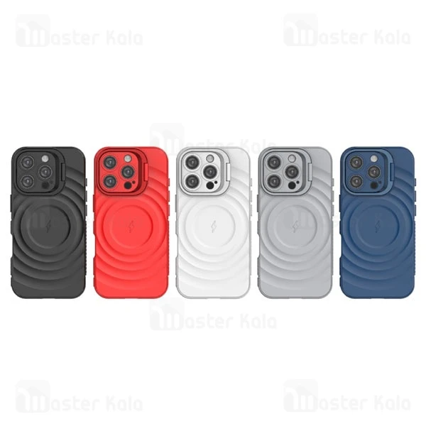 قاب سیلیکونی مگ سیف آیفون Apple iPhone 16 Pro Corrugated MagSafe