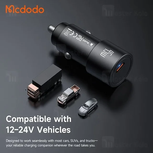 شارژر فندکی مک دودو Mcdodo CC-5340 توان 45 وات - تصویر 6