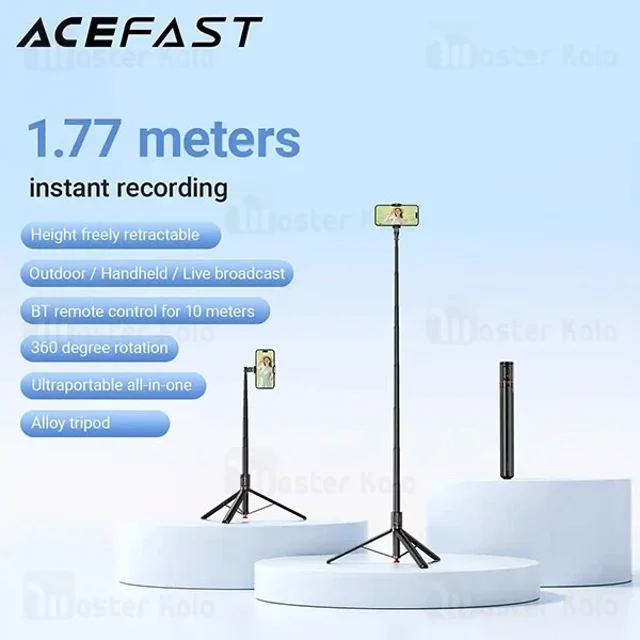 مونوپاد و سه پایه شاتر دار ایس فست ACEFAST E31 - تصویر 5